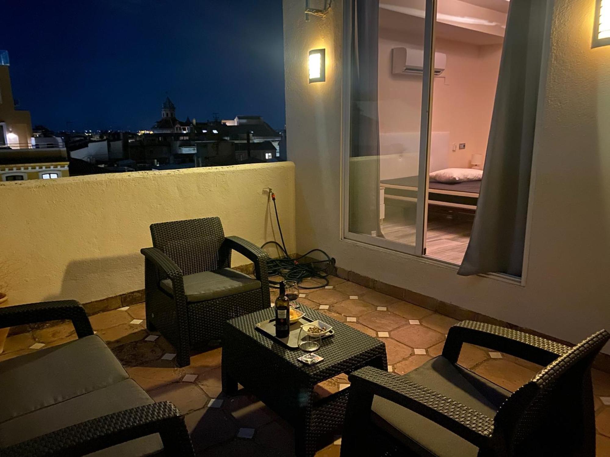 Appartamento Atico Con Vistas En Granada Centro Esterno foto