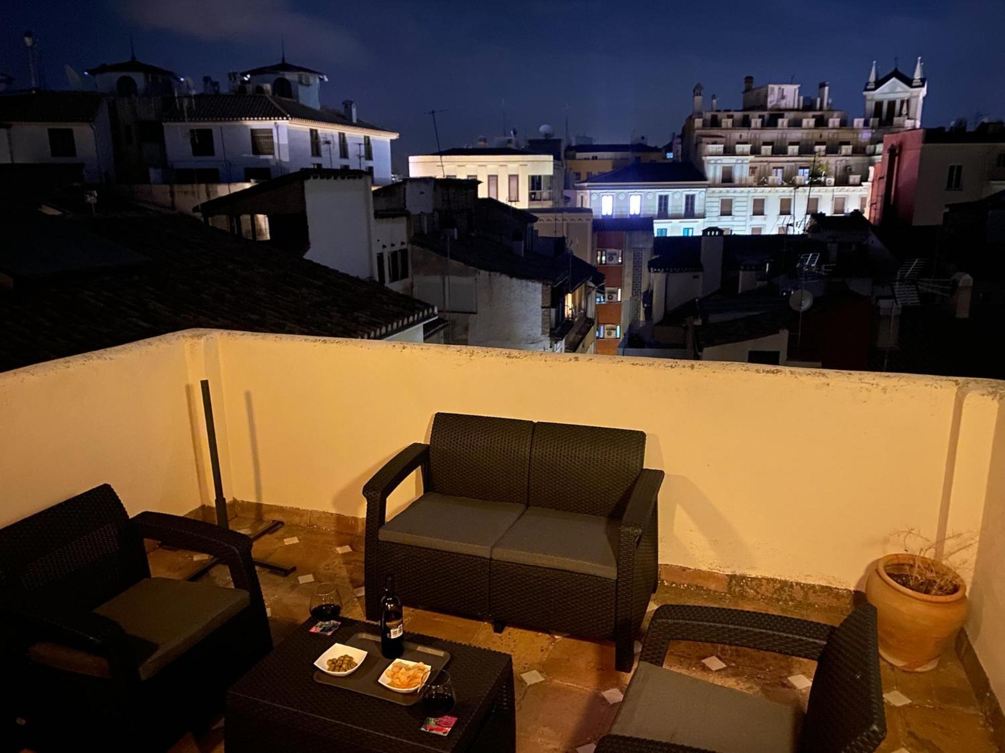 Appartamento Atico Con Vistas En Granada Centro Esterno foto